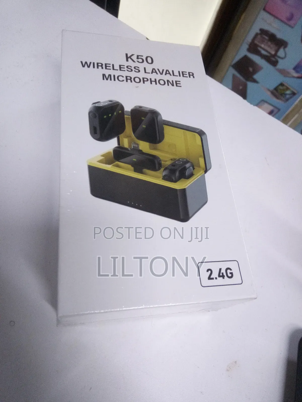 Collar Clip Button Microphone for Type C and iPhone Microphone