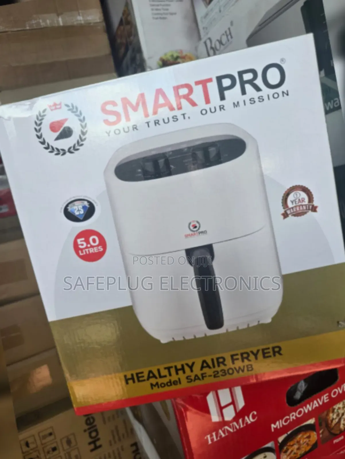 5 Litres Smart Pro Digital Air Fryer