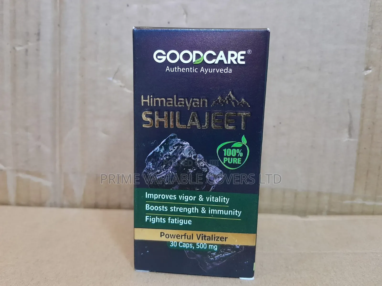 Shilajt Enhances Physical Performance, Improved Vitality, Daily Energy