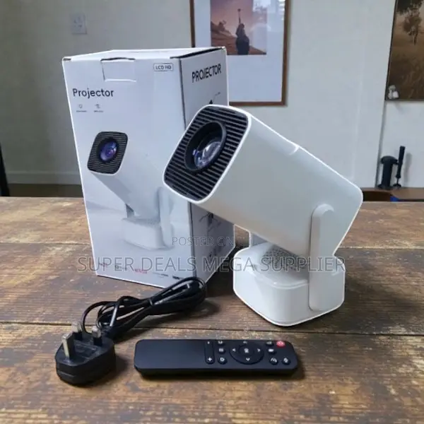 Hy800 18000 Lumens Full Hd Smart Projector Compatible With Tv Stick
