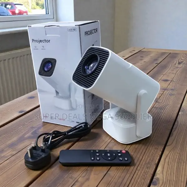 Hy800 Smart Android Projector 18000 Lumens for Indoor Outdoor Use