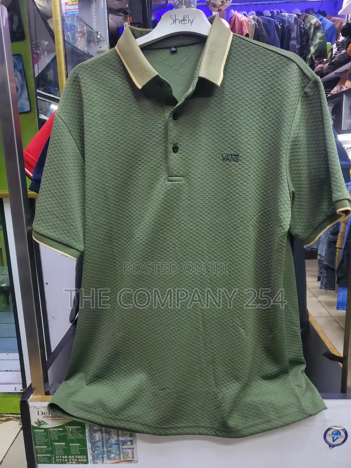 Quality Cotton Casual Cotton Collar Polo T Shirts