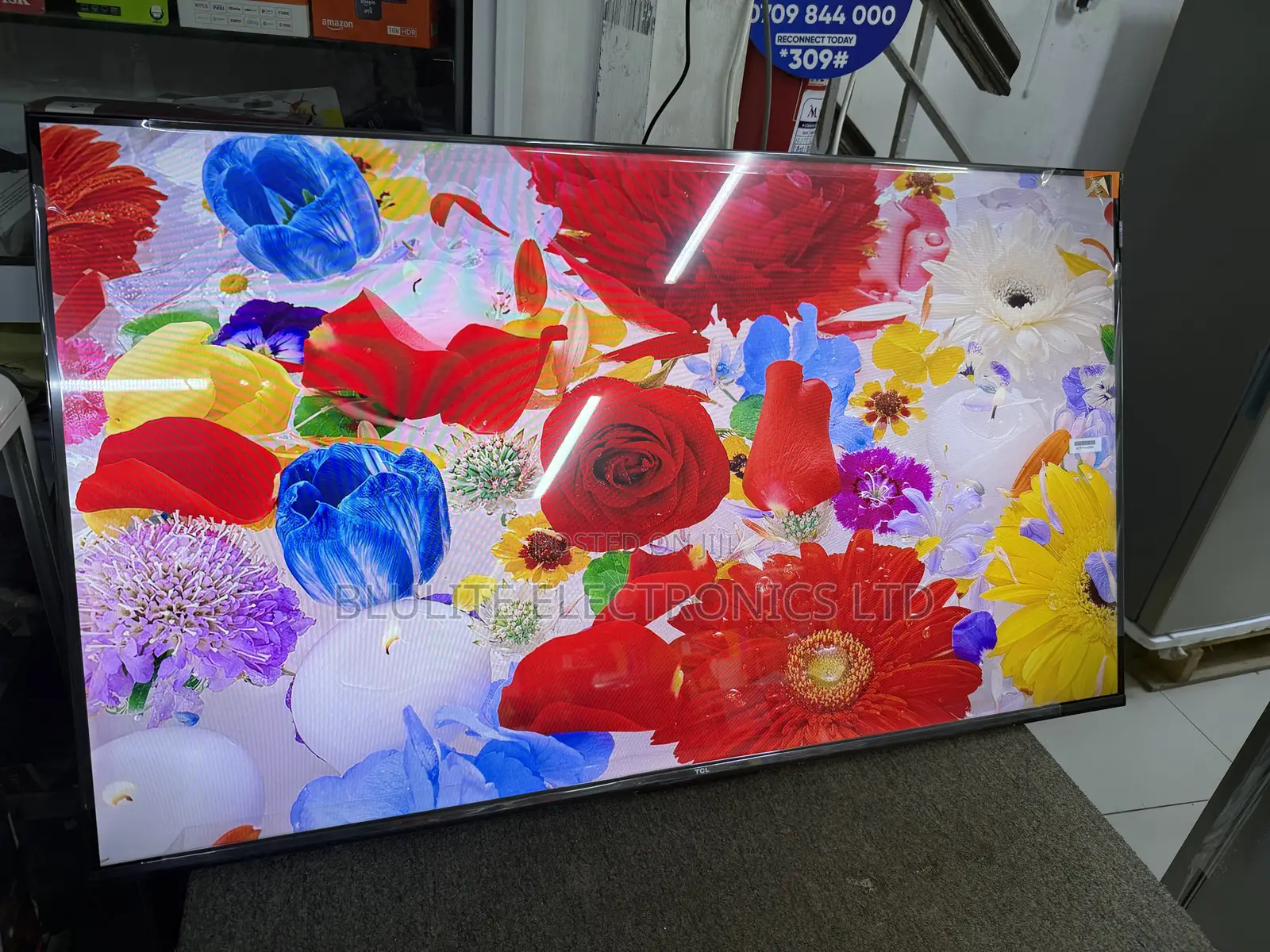 TCL 50” Google Frameless Tv