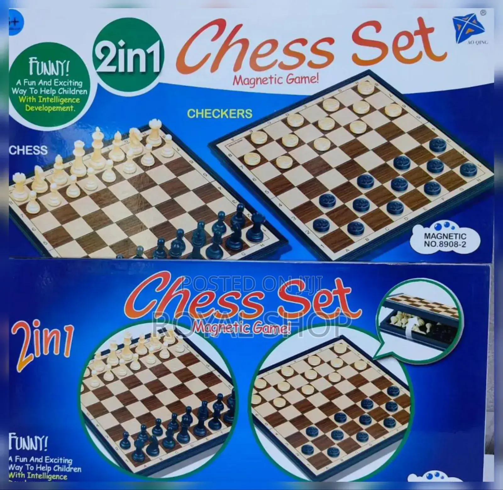 Chess Set 2 in 1