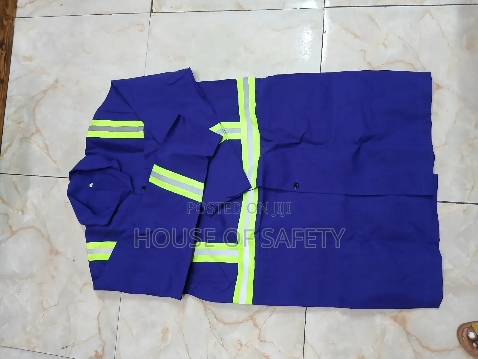 Lnose Fit Royal Blue Dustcoat in Kenya