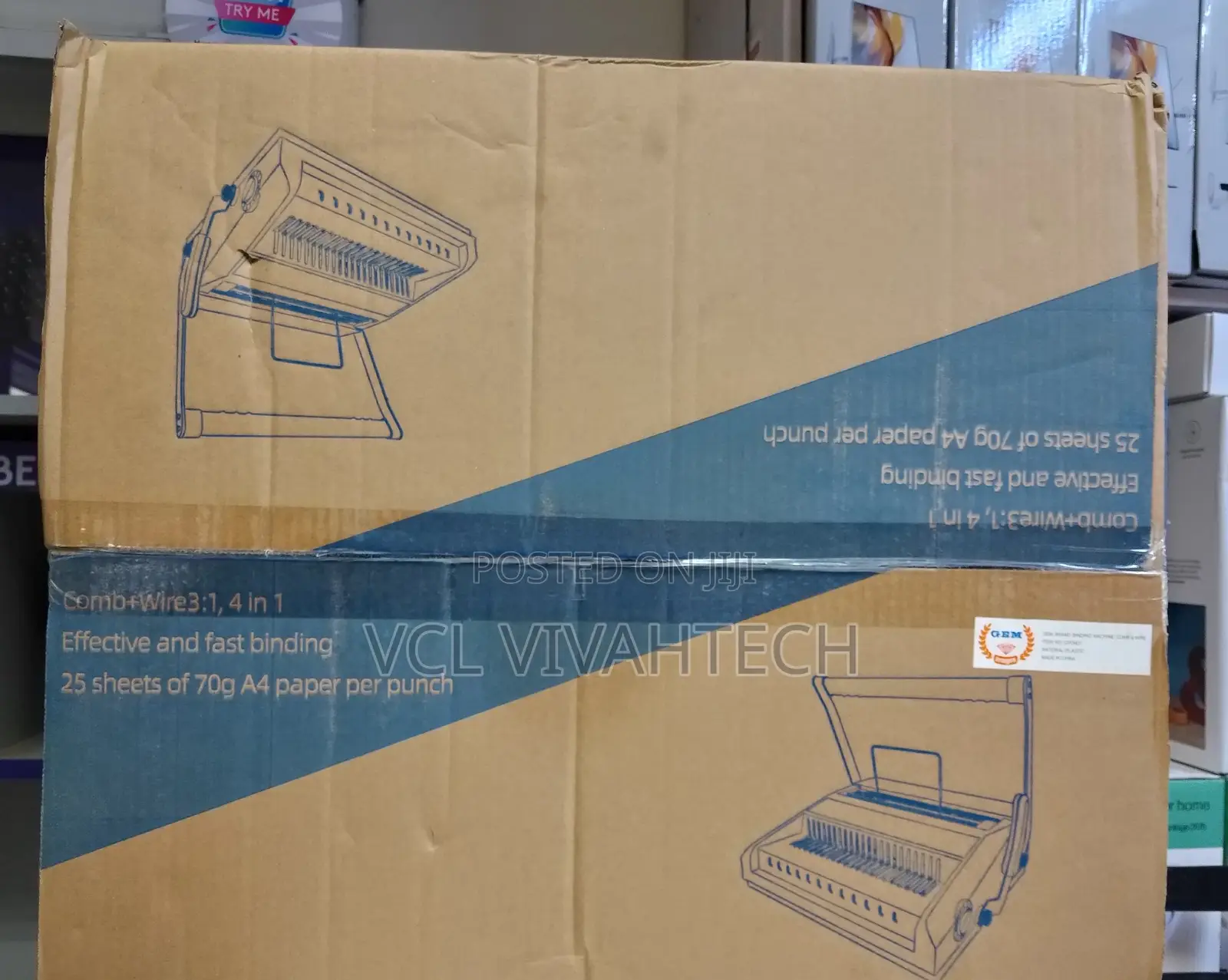 Gem Gem Cw 3421 2-in-1 Binder