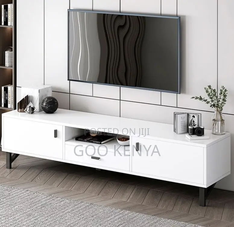 Home Tv Cabinet; Multi-Functional Wooden Tv Console With Showcasetable