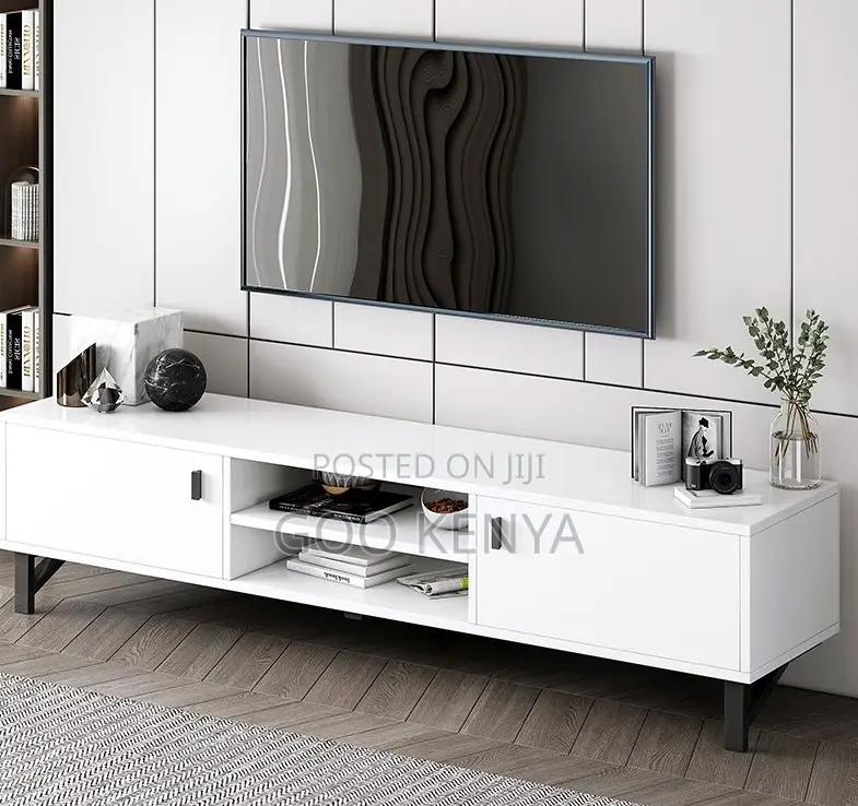 Home Tv Cabinet; Multi-Functional Wooden Tv Console With Showcasetable
