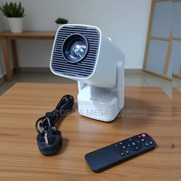 Hy800 Full Hd Android Projector With Netflix and Bright 18000 Lumens
