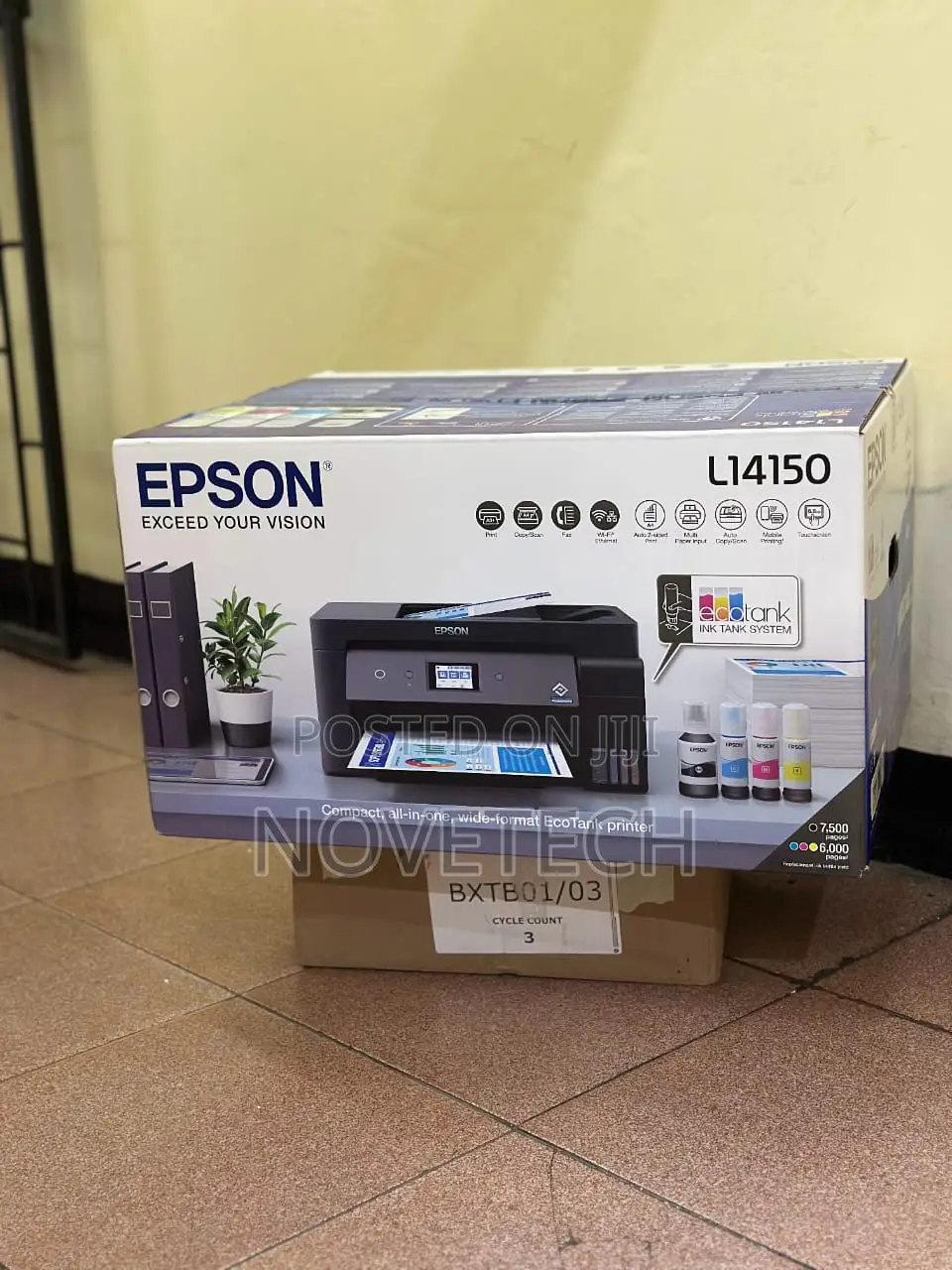 Epson L14150 A3+ Ink Tank Printer Fax Scanner Copier Infinite Ink