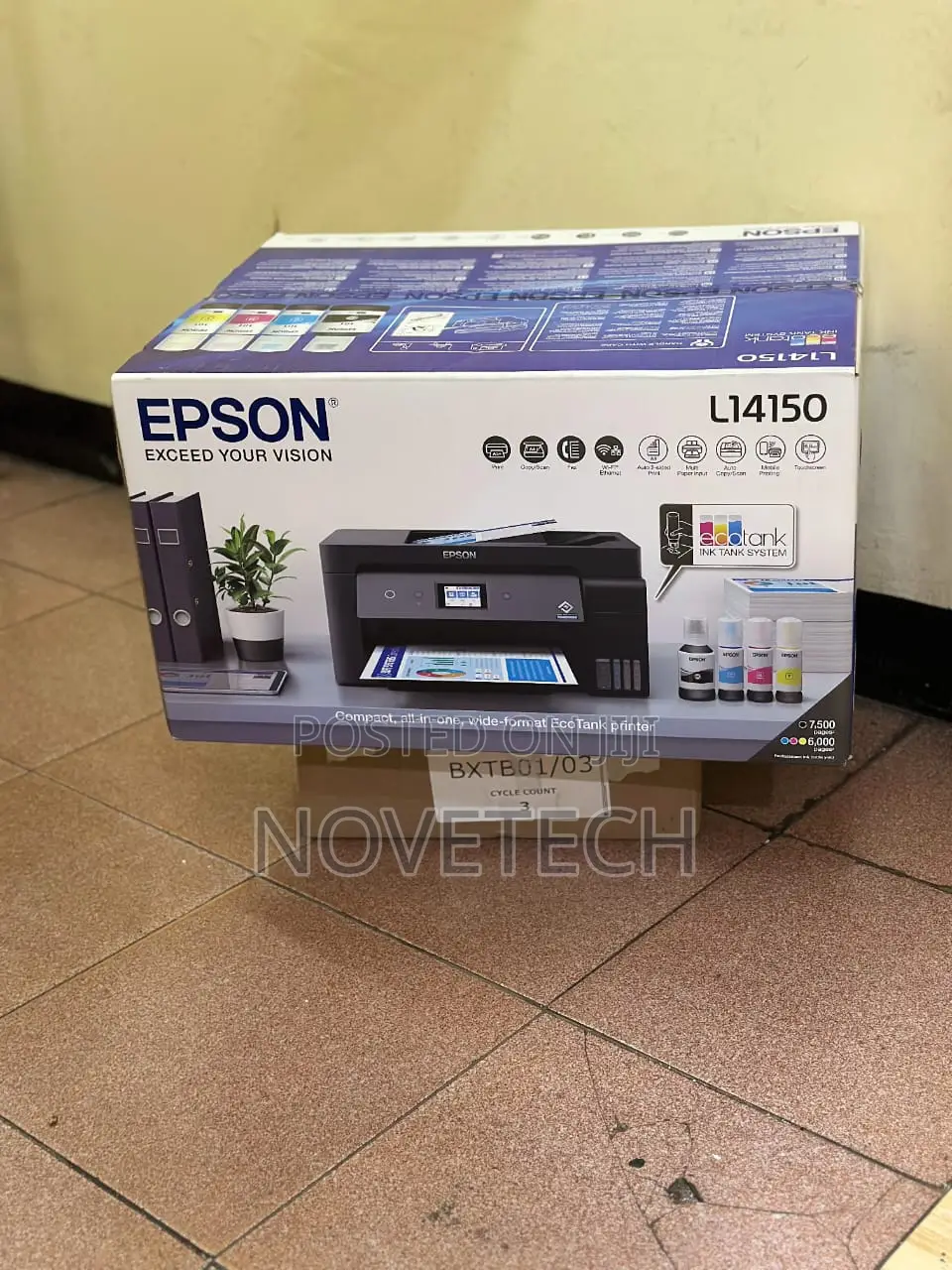 Epson L14150 Genuine Fax Machine A3+ Color Printer