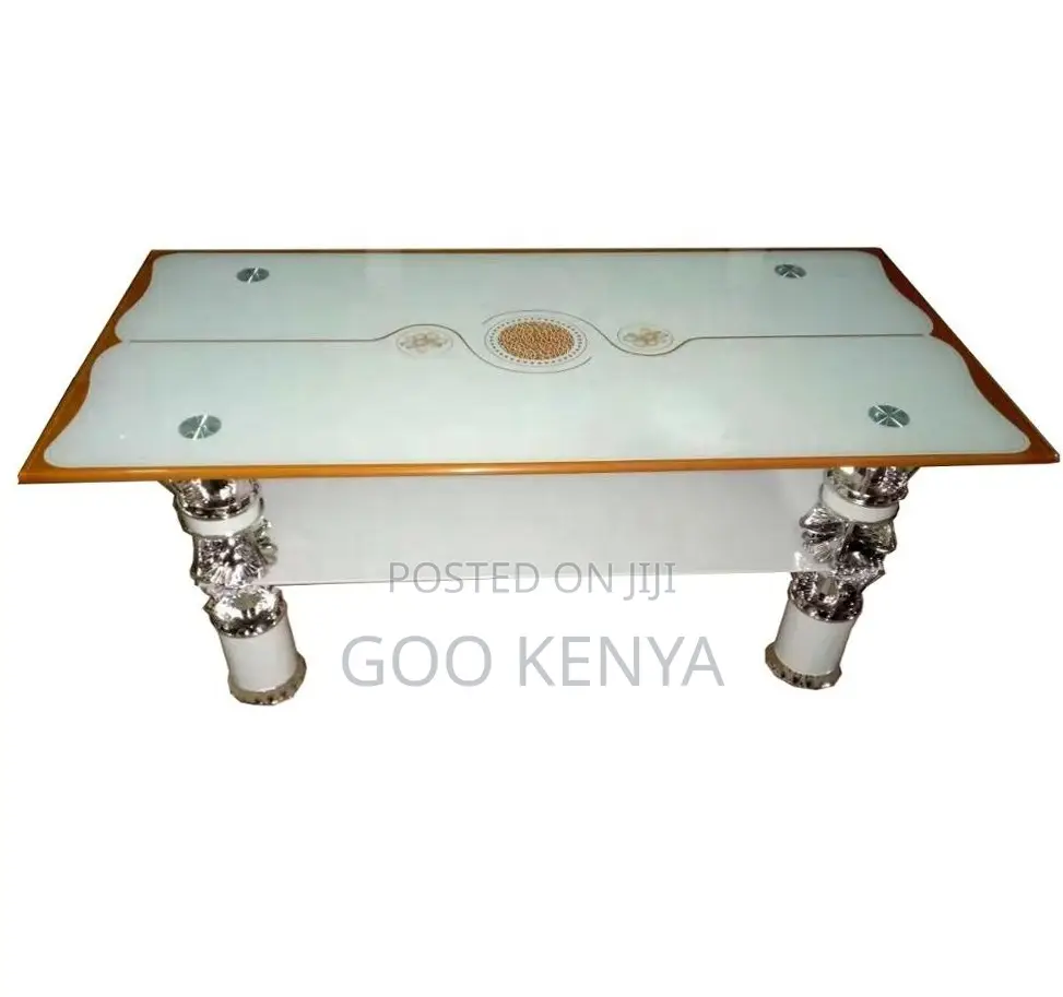 Home Table; Modern Colorful Glass Center Table for Living Room