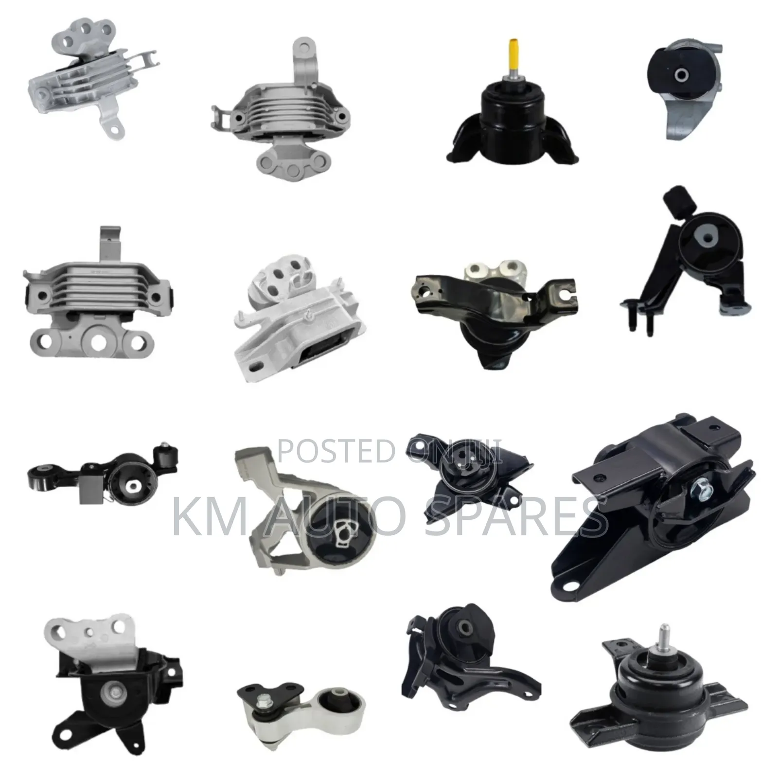Mountings for Toyota, Nissan, Honda, Mazda, Suzuki, Mitsubishi, Isuzu.