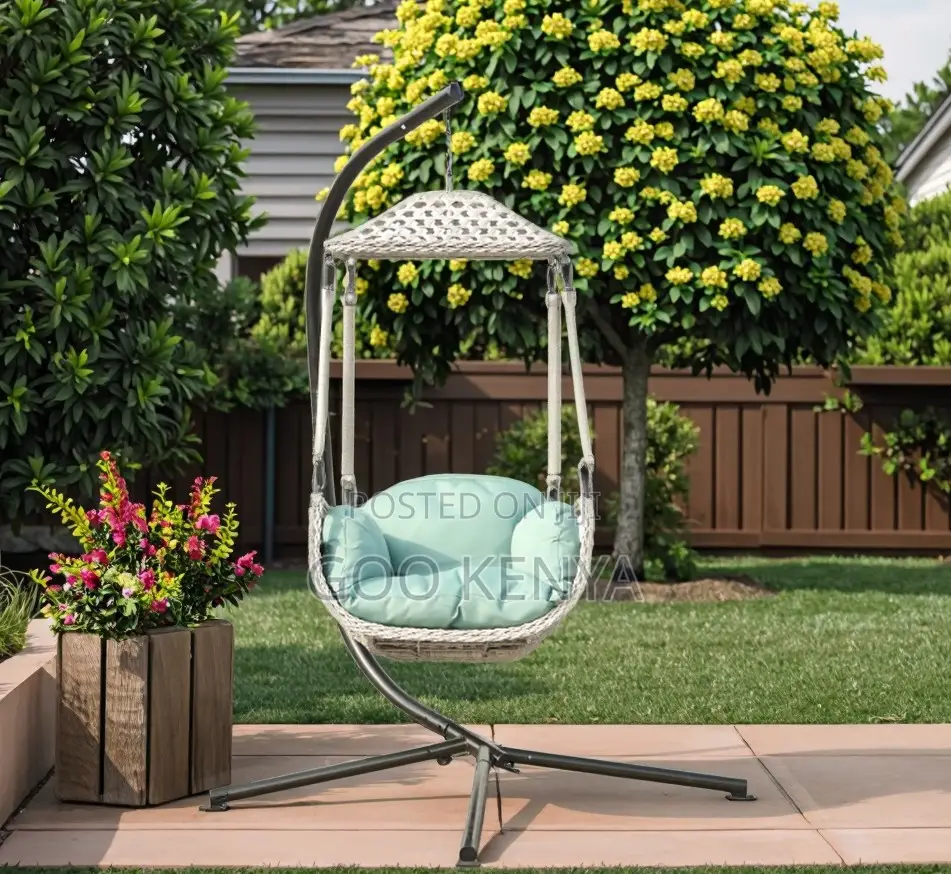 Home Chair; Outdoor Hanging Egg Chair With Motorized Swing