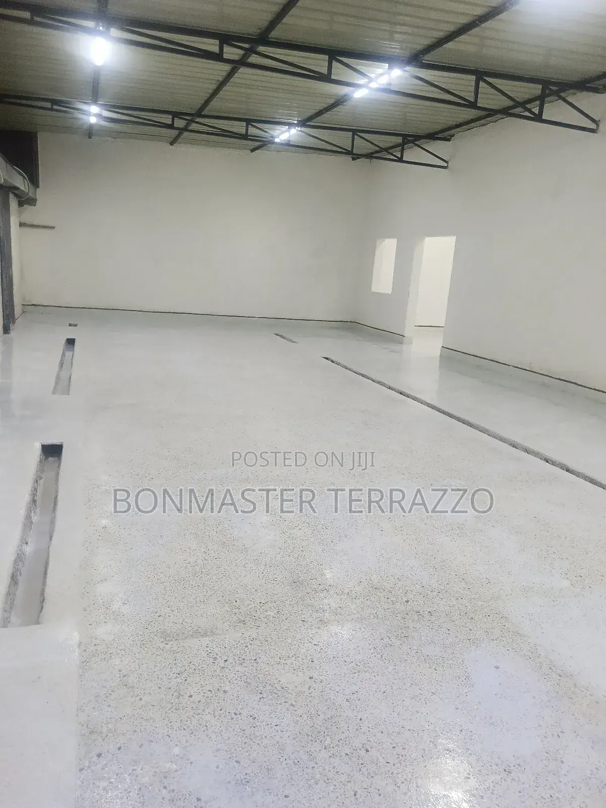Polished and Shinning Terrazzo Floor