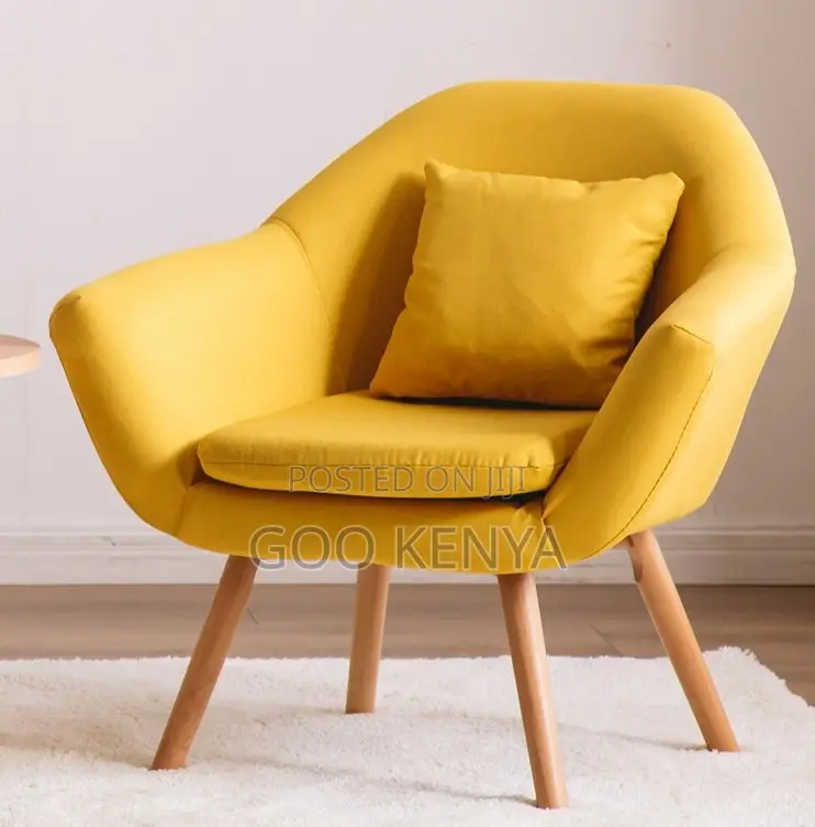 Home Chair; Designer Modern Armchair for Bedroom Interiors
