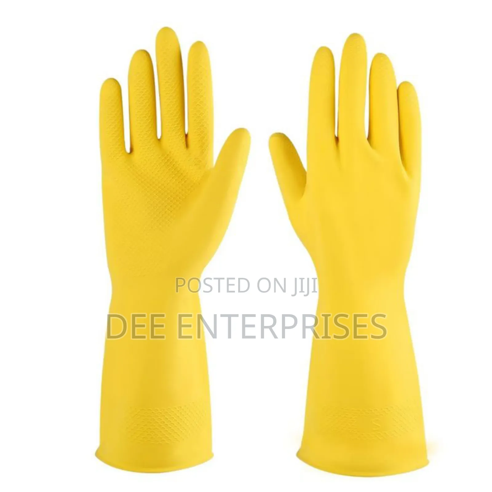 Rubber Reusable Latex Household Hypoallergenic Cleaning Glove