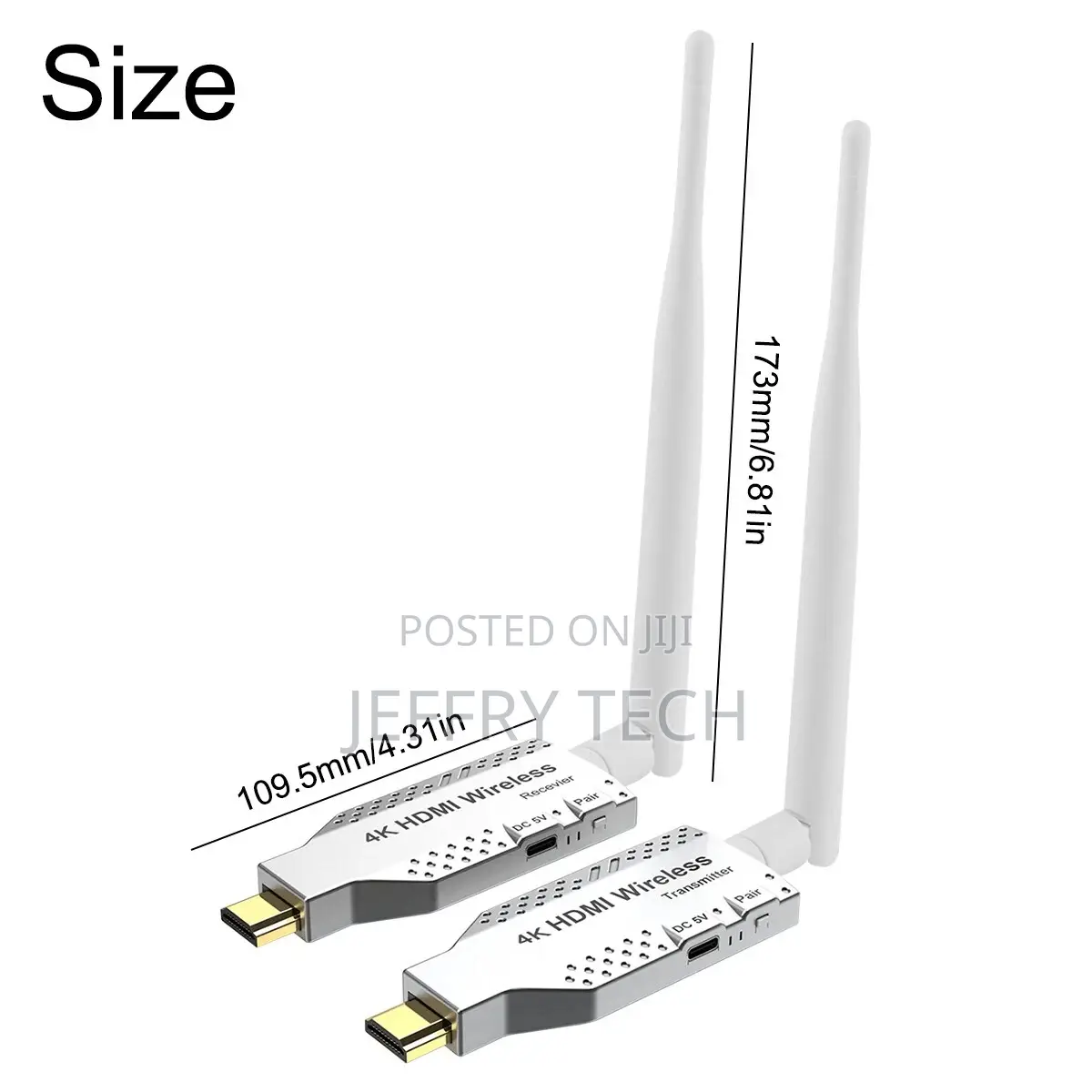 Wireless Hdmi Transmitter Receiver Extender Tv Video/Audio Adapter
