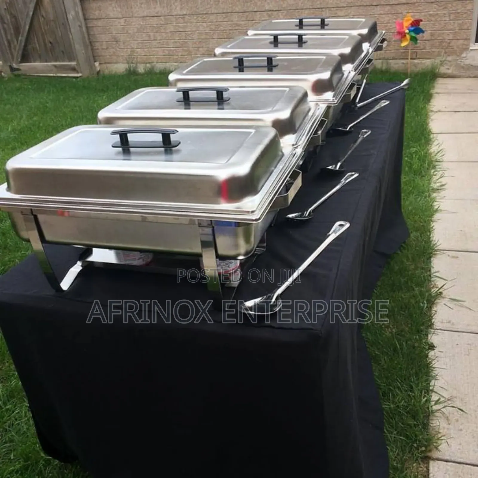 Cheff Dishes, Good Quality Food Warmer for Outdoor Cheffing Services