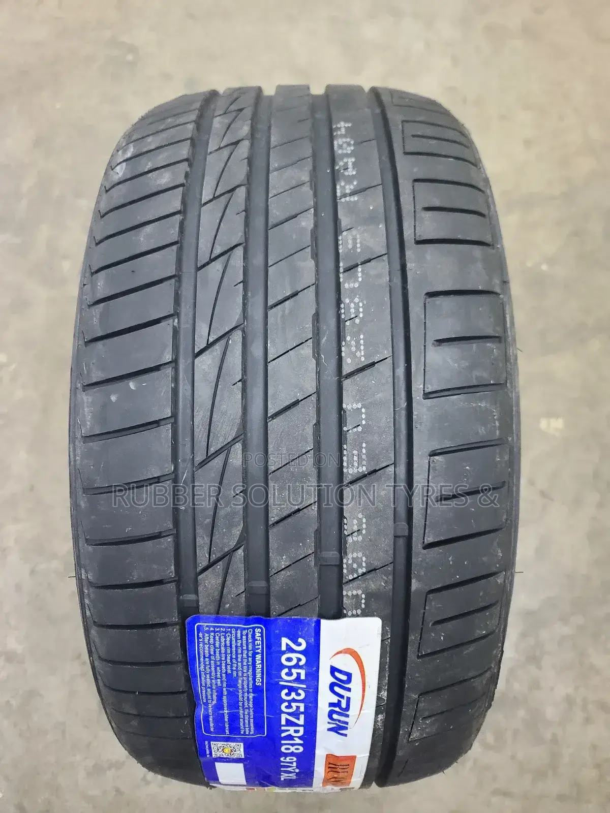 265/35r18 Durun Tyres 97 Y X/L