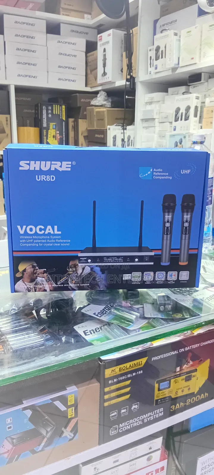 Shure 2 in 1 Wireless Microphone