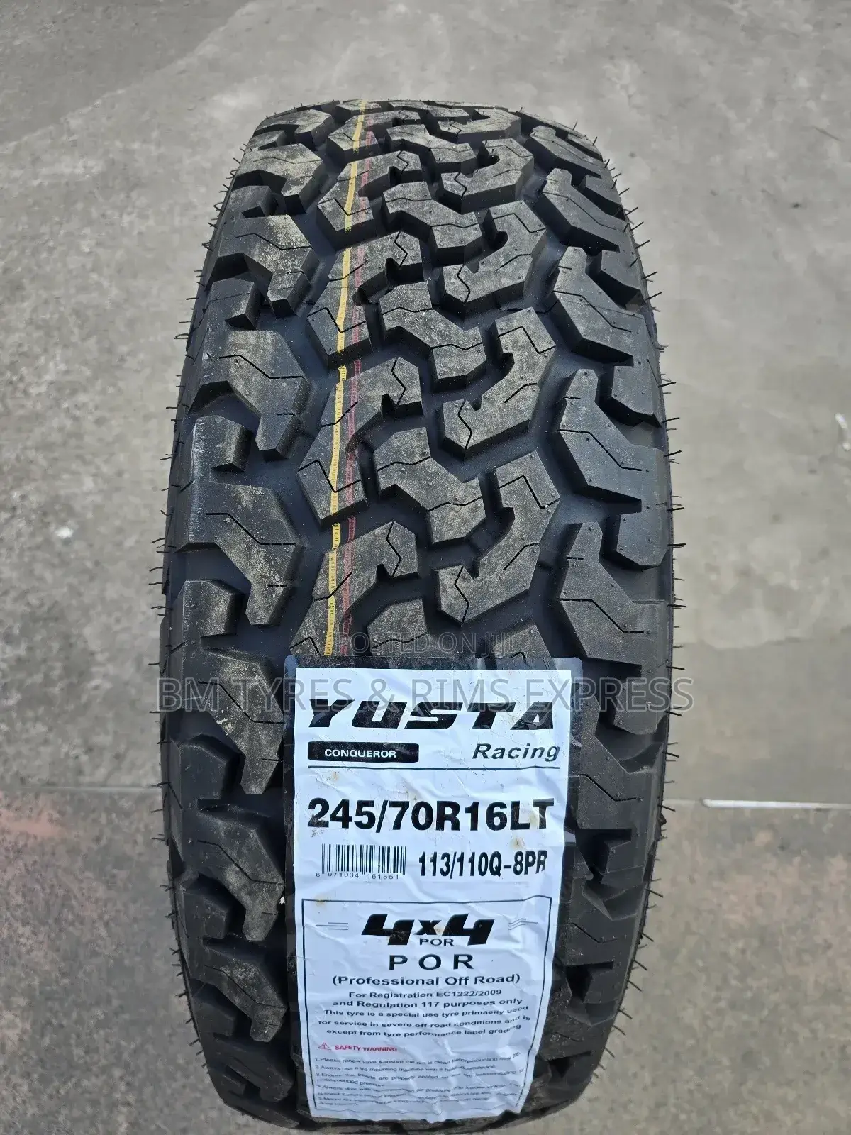 245 /70 R16 Yusta Tyres (New Technology)