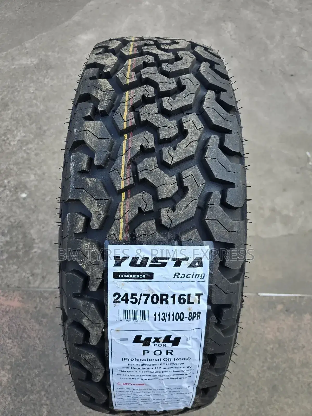 245 /70 R16 Yusta Tyres (New Technology)