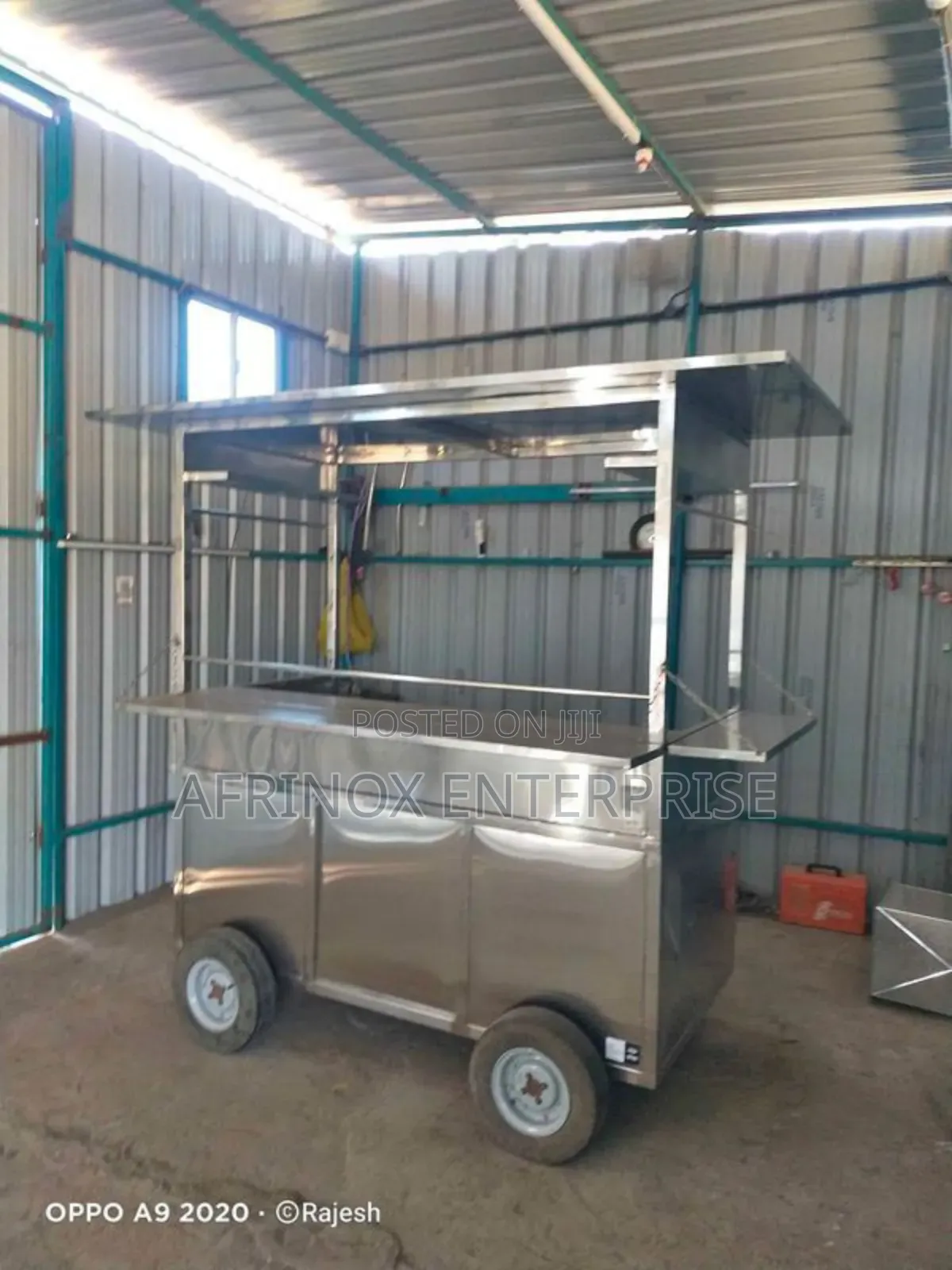 Stainless Steel Food Cart