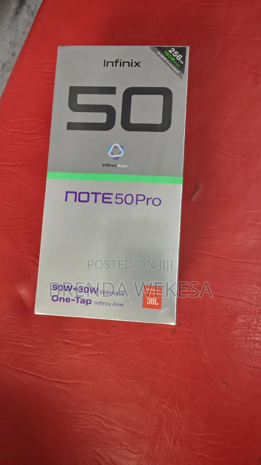 New Infinix Note 50 Pro 4G 256 GB Gray