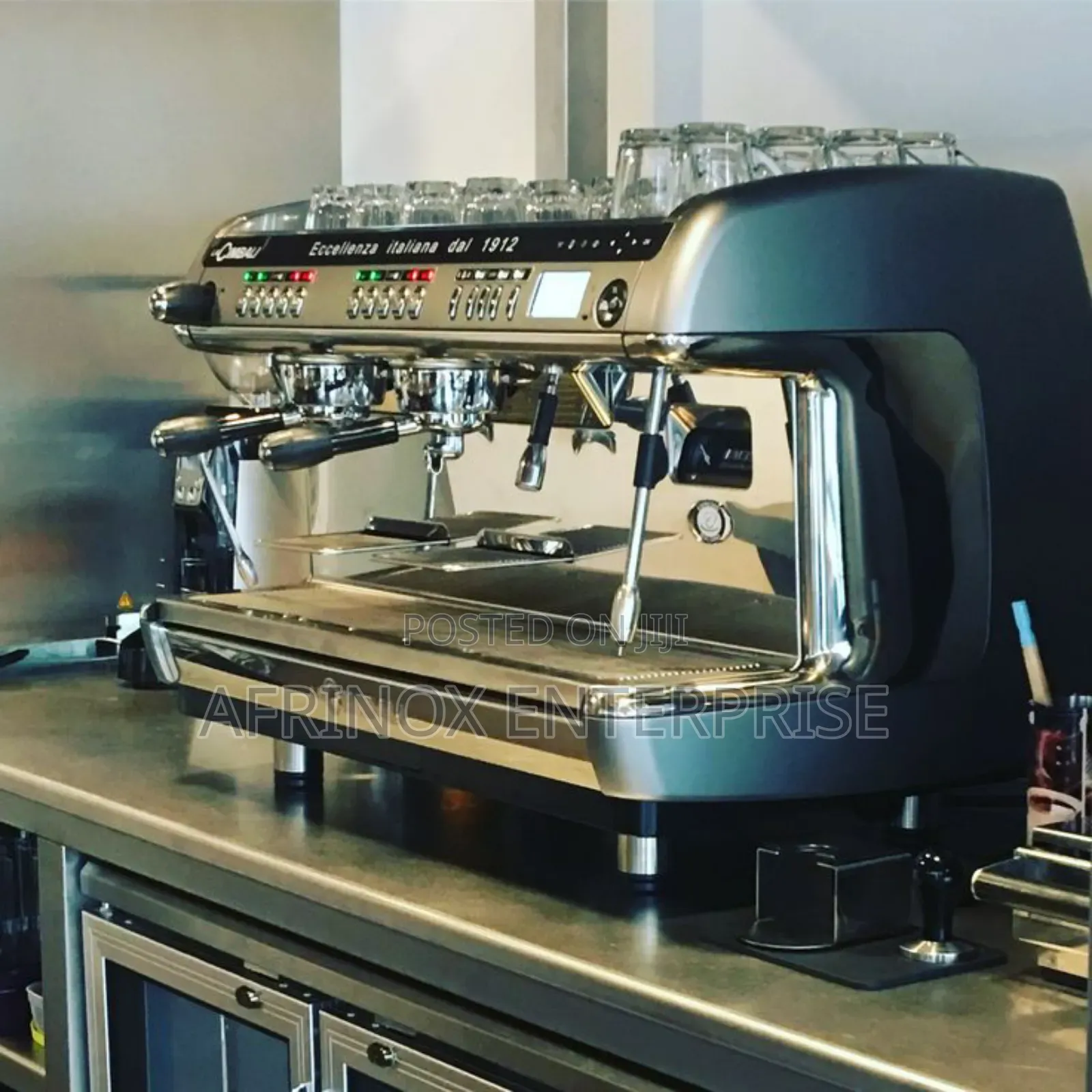 Two Groups Coffee Maker Machine