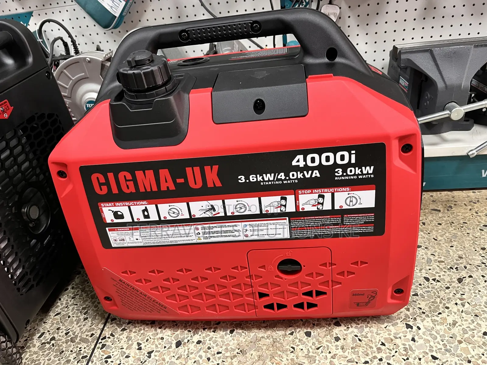 Cigma Uk 4000i – 3.6 Kw / 4 Kva Silent Inverter Generator