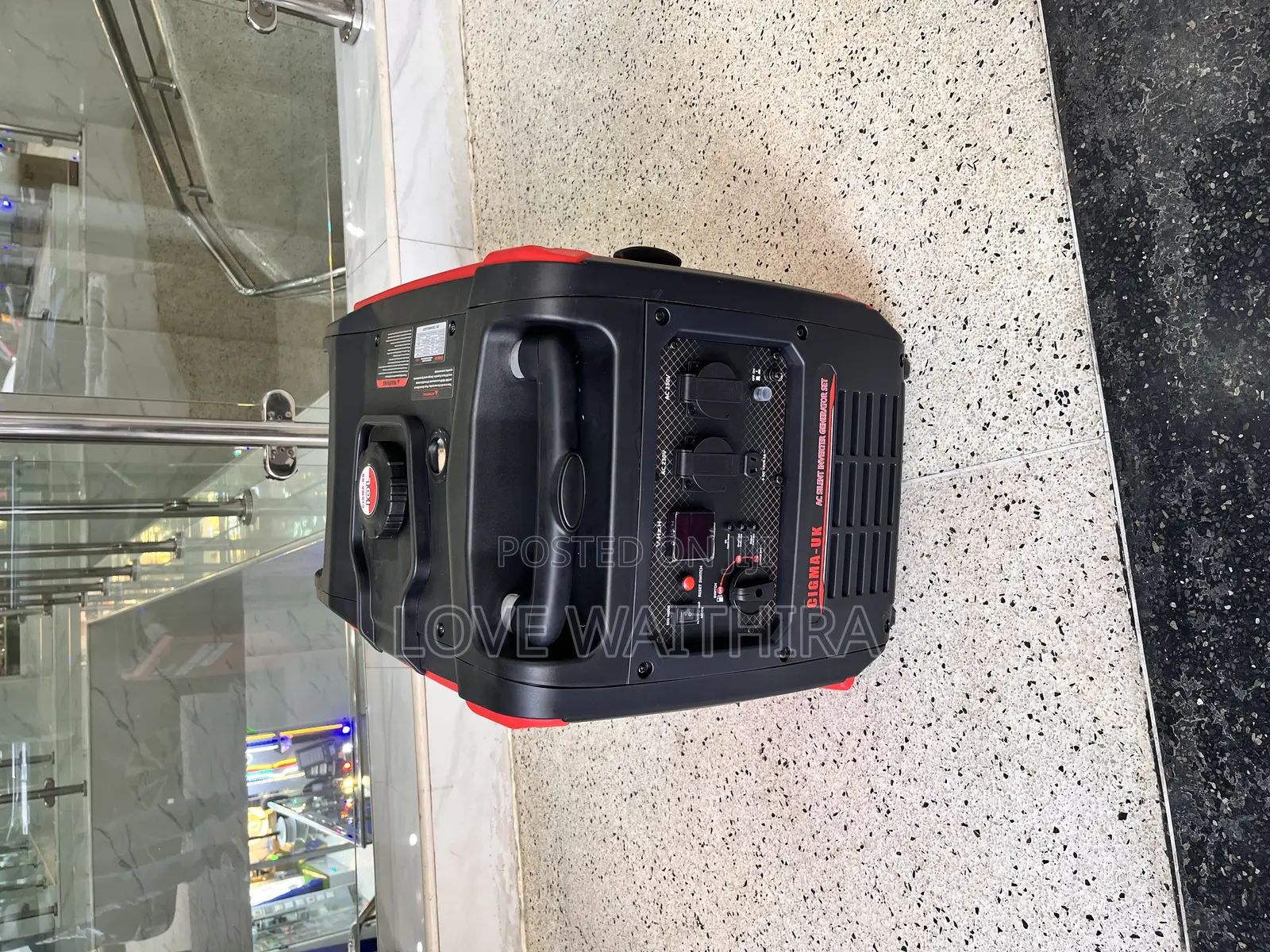 6kva Silent Cigma Uk 6000i Generator