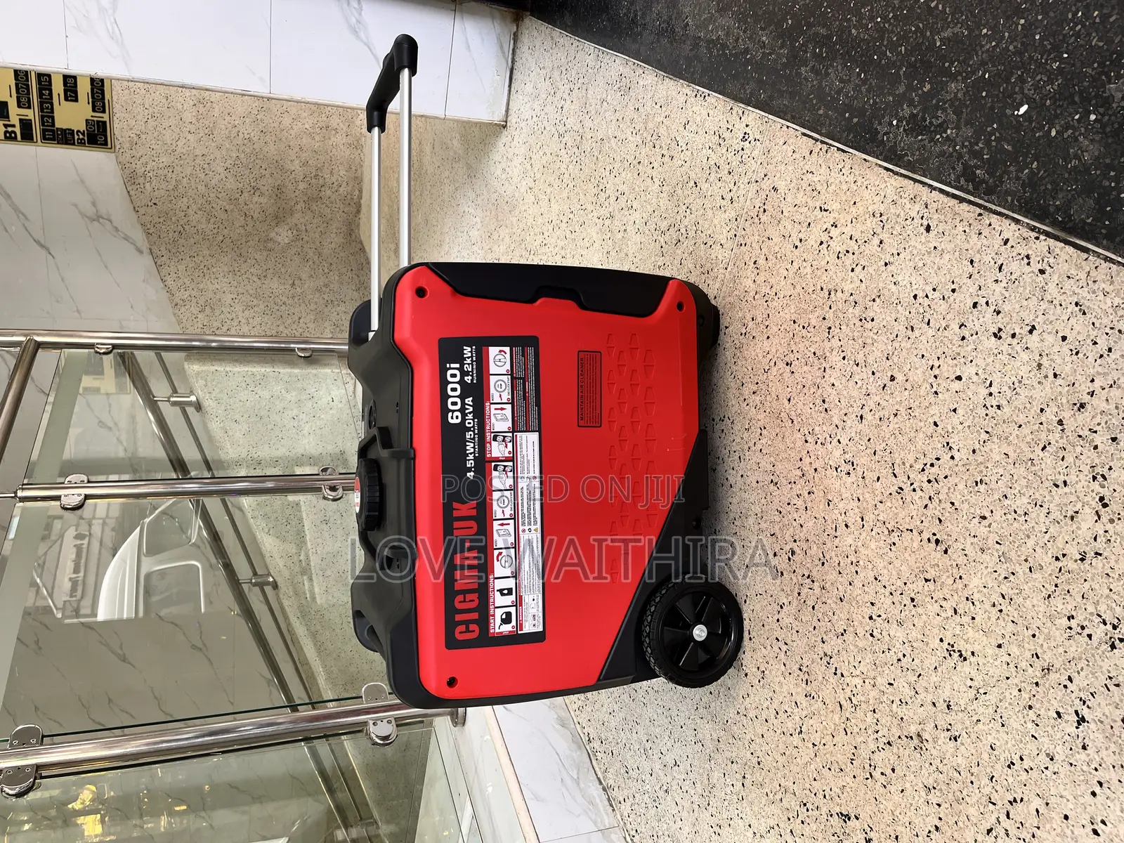 6kva Gasoline Inverter Silent Generator Km6000i- Cigma-Uk