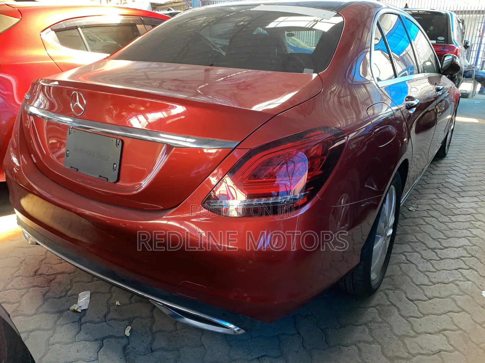 Mercedes-Benz C200 2018 Red