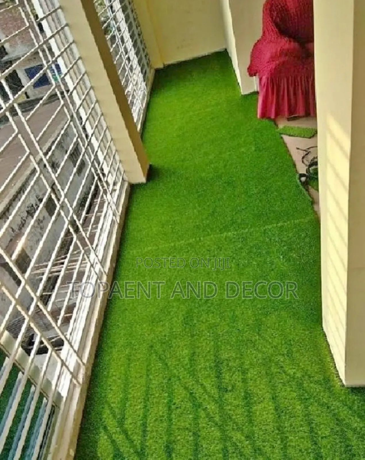 Eco Friendly Natural Shade Green Grass Carpet