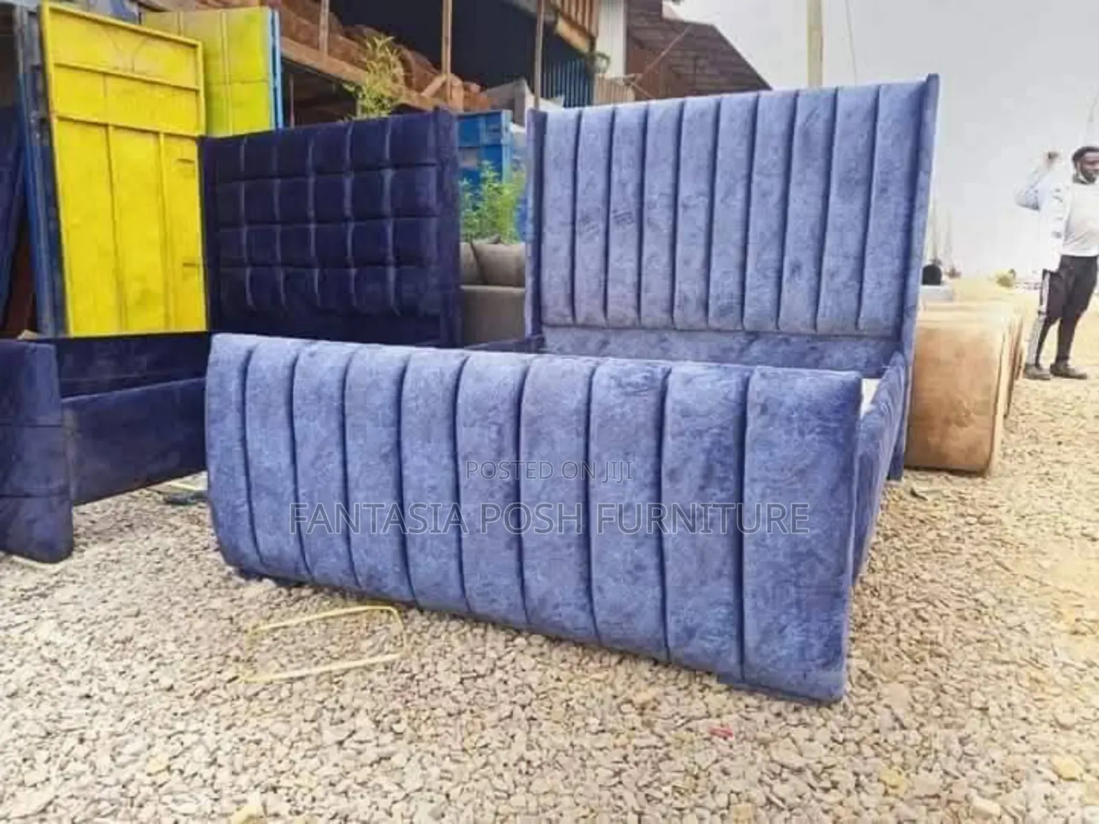 5 by 6 Premium Chesterfield Bed - Discounted Sale