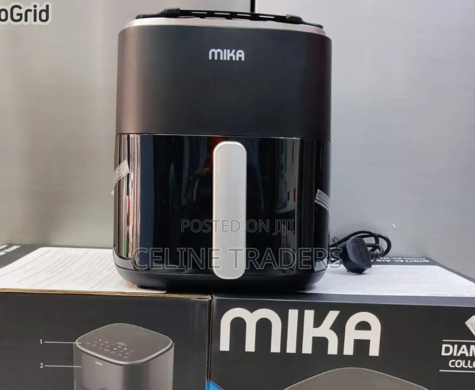 Mika 5l Air Fryer With Digital Touch Control Panel