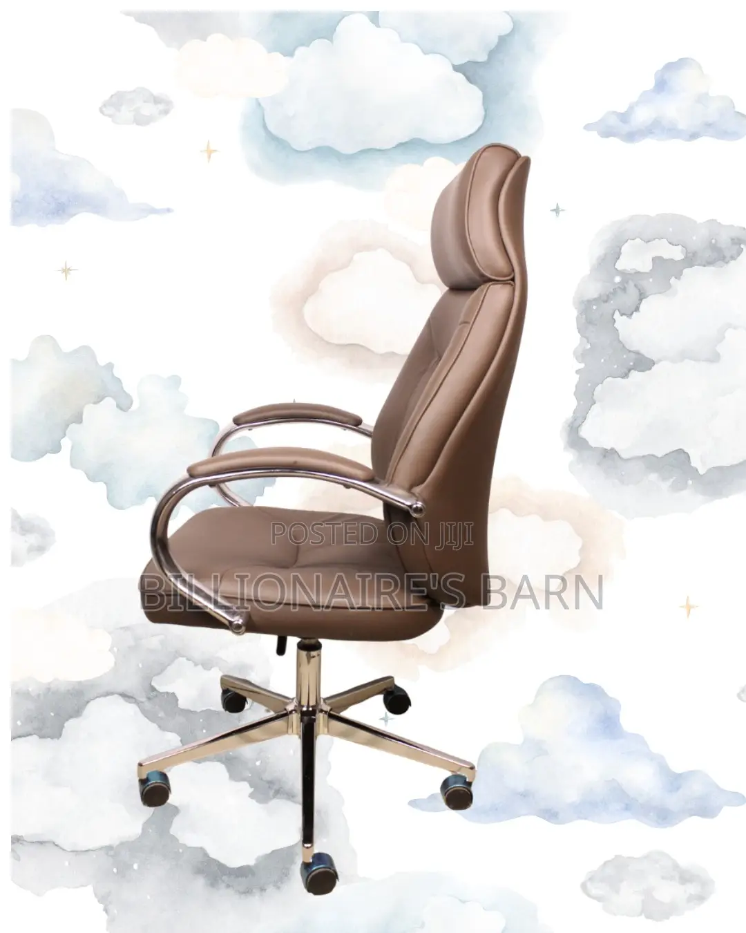 Comfort Executive Brown Ergonomic Office | Nairobi Delivery Guaranteed