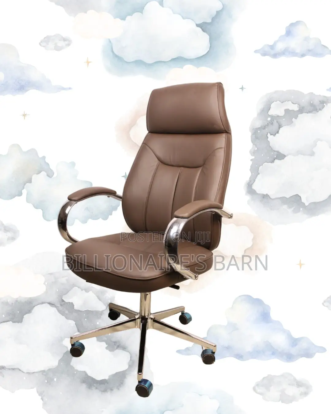 Comfort Executive Brown Ergonomic Office | Nairobi Delivery Guaranteed