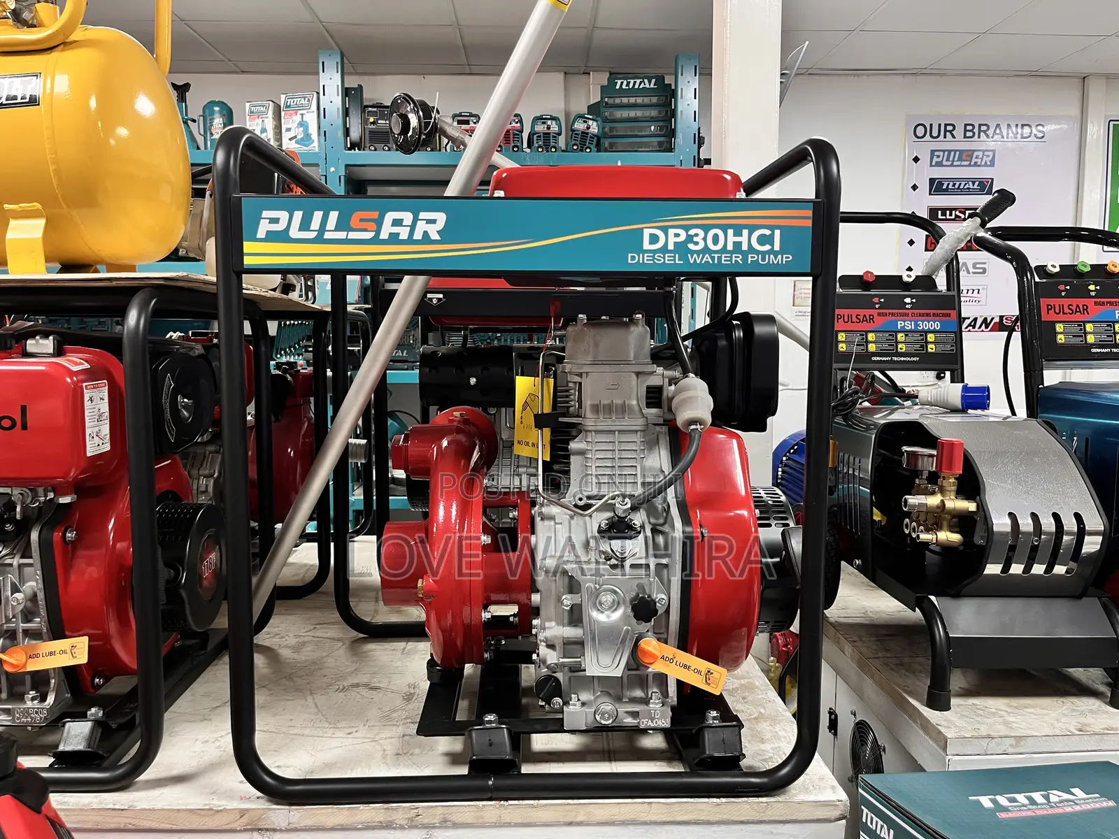 3inch Pulsar 95m Head Diesel High Pressure Water Pump