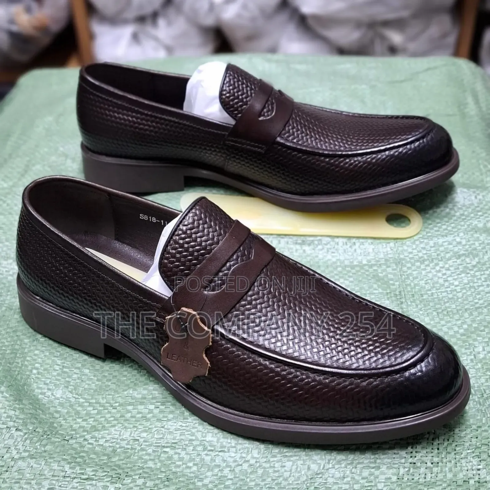 Quality Leather Original Billionaire Slip on Official Shoe