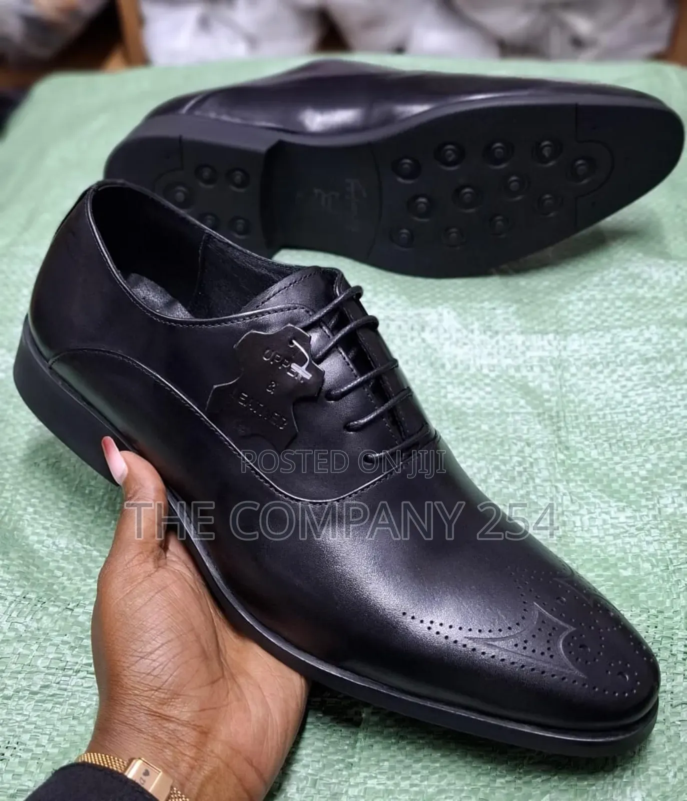 Quality Leather Original Billionaire Slip on Official Shoe