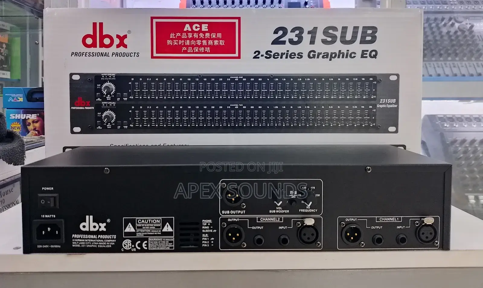 Graphic Eq. Equaliser With Sub