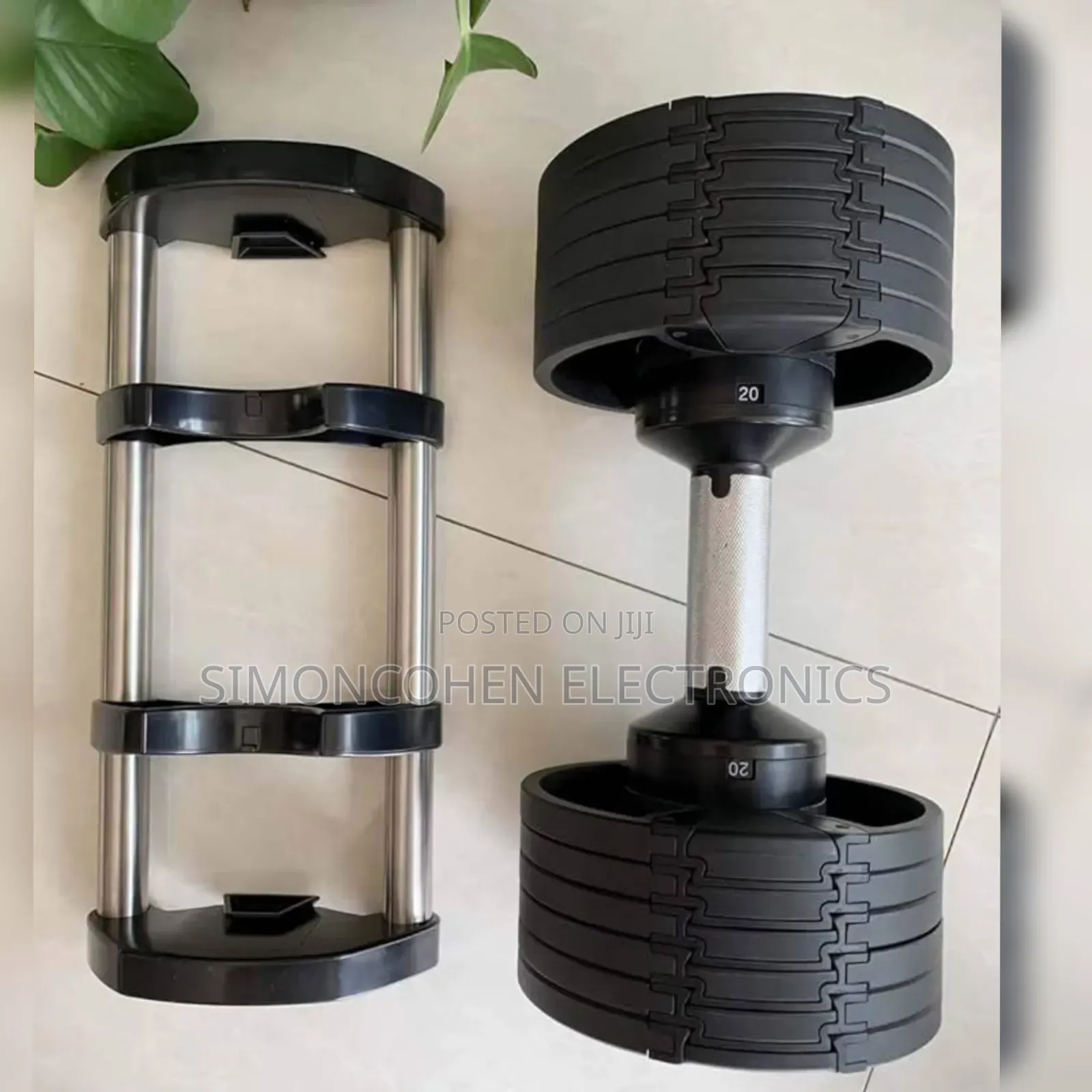 24kg Selectorized Dumbbells Set