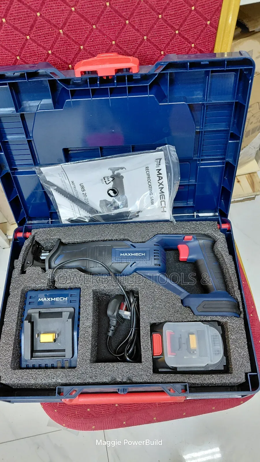 Maxmech Cordless Reciprocating Saw Urs 20-255