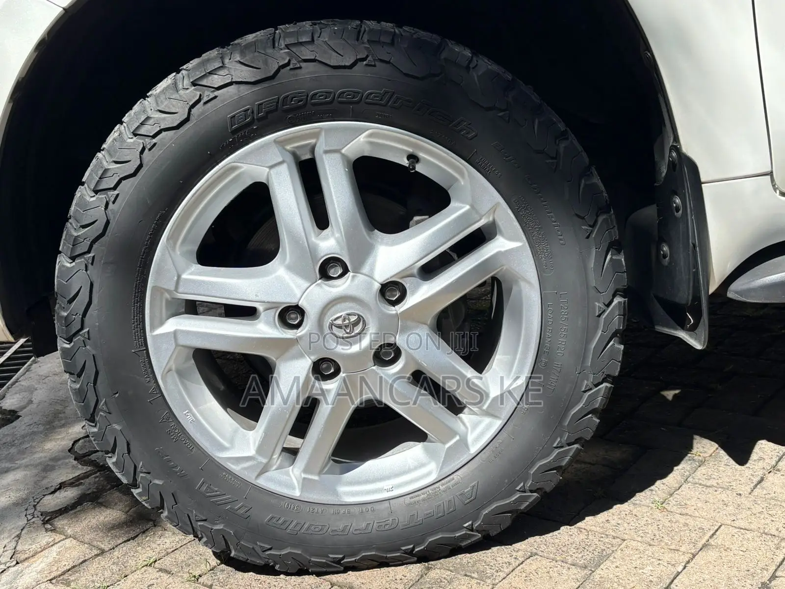 4 Used Bf Goodrich Tyres Size 20 Inch With 50% Thread