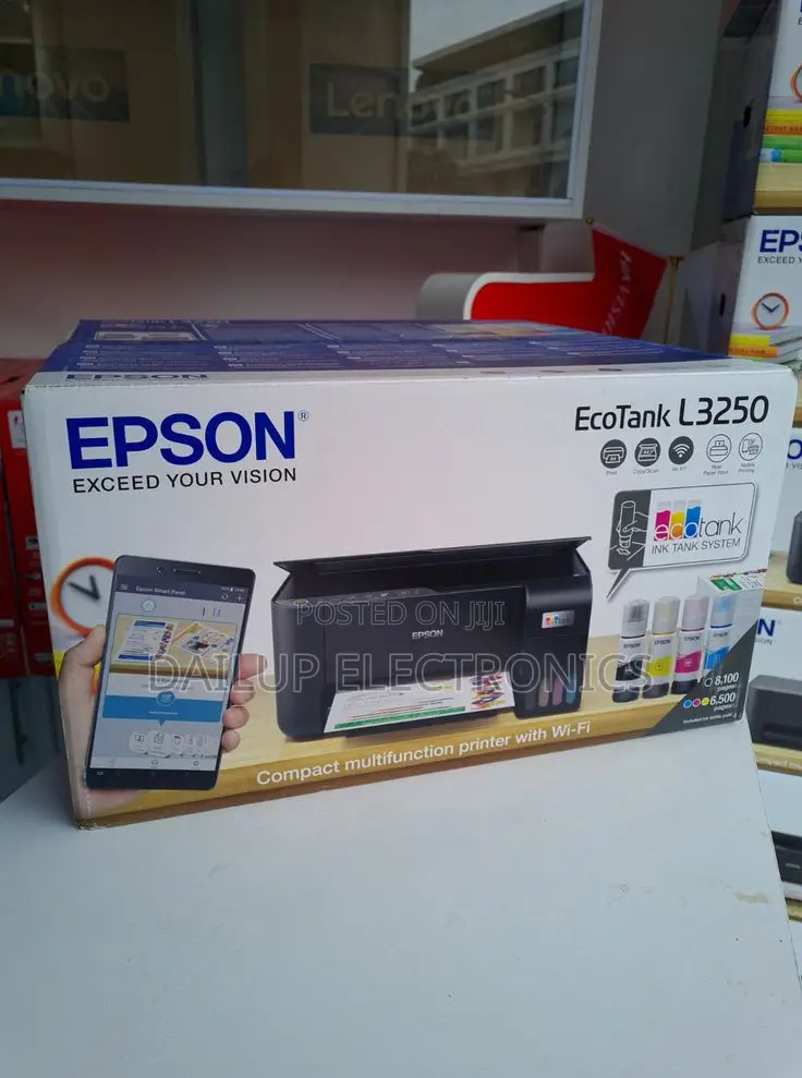 Epson Ecotank L3250 A4 Wi-Fi All-in-One Ink Tank Printer