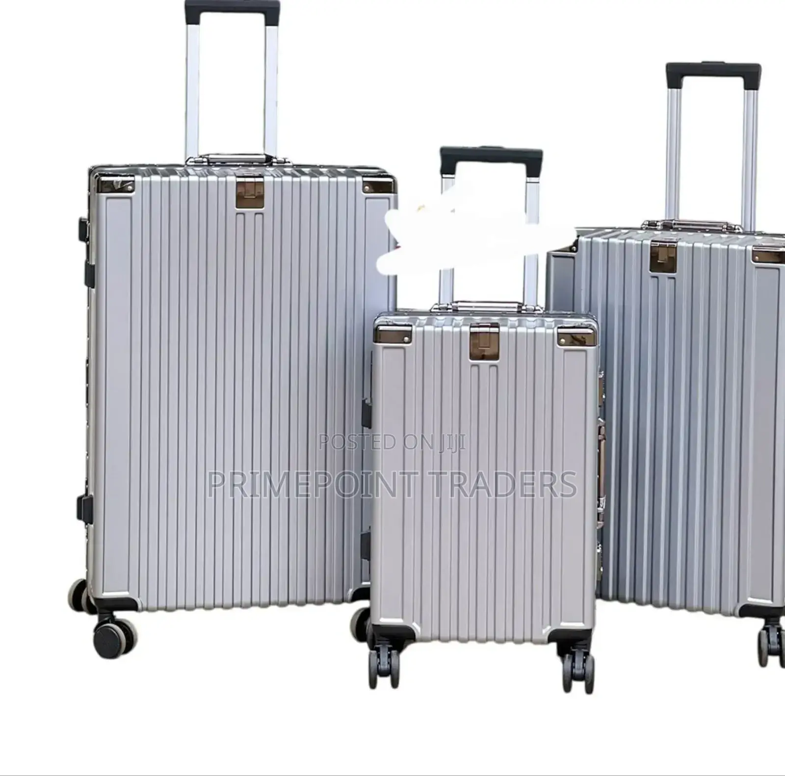 3 in 1 Laxurious Managerial Bossy Aliminium Flame Zippless Suitcase