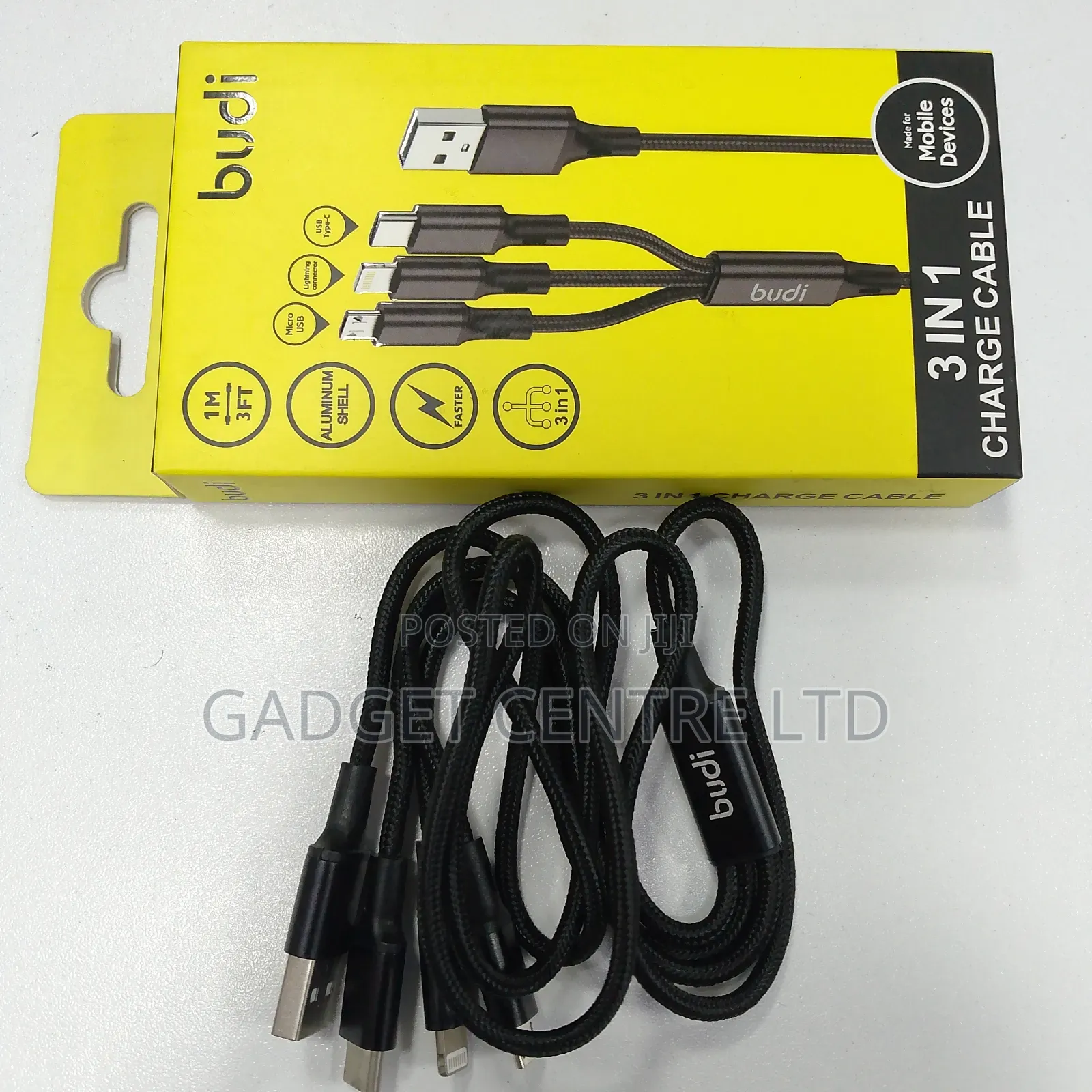 Budi Usb To Type C Charge Cable Original