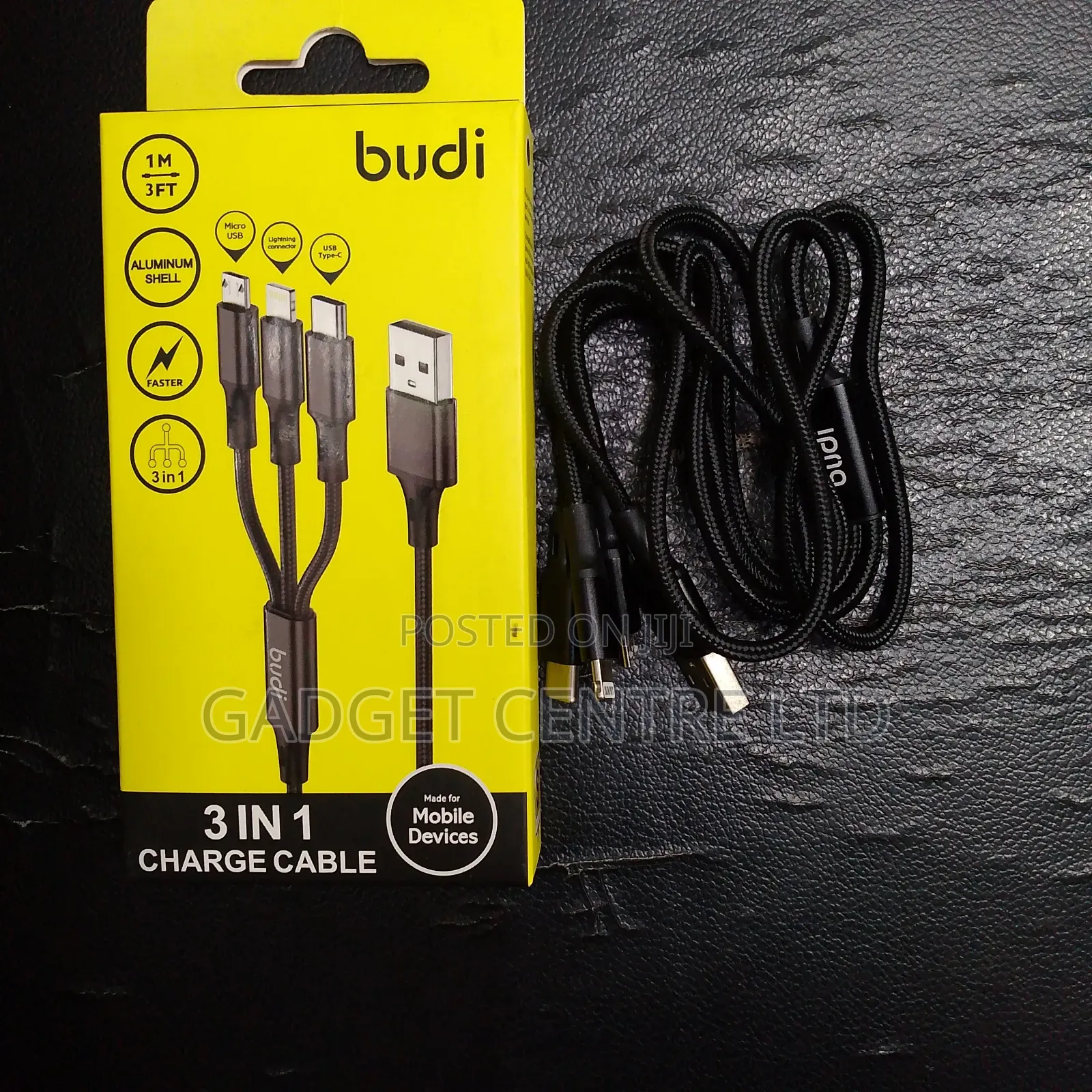 Brand New 3 In 1 Charge Cable Usb To Type C
